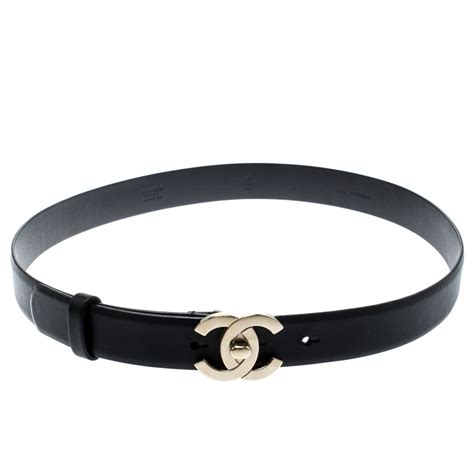 coco chanel black belt|chanel belt size chart.